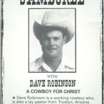 flier for dave robinson